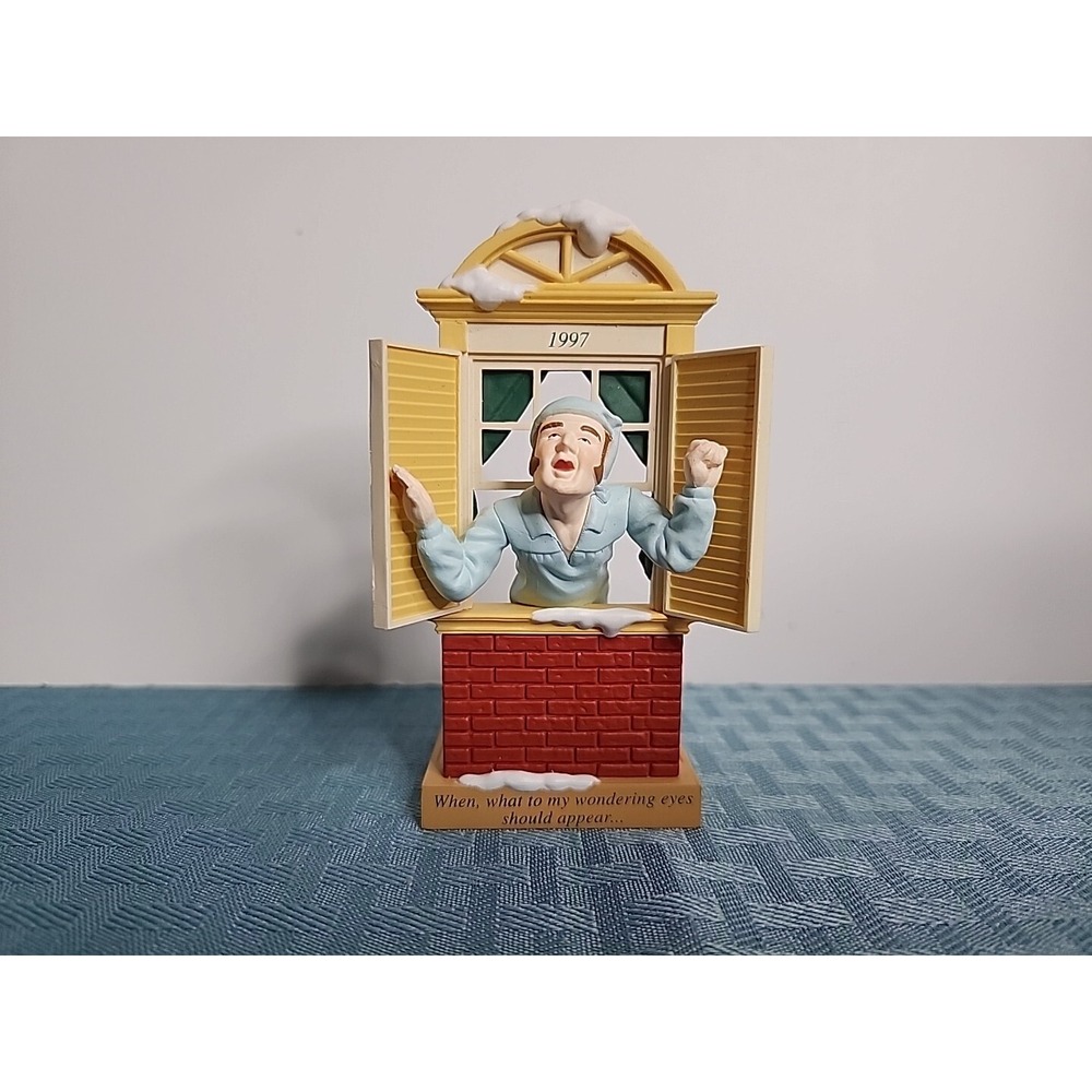 Hallmark Keepsake Ornament 1997 Away to the Window Collector's Club Night Before - Picture 4 of 11